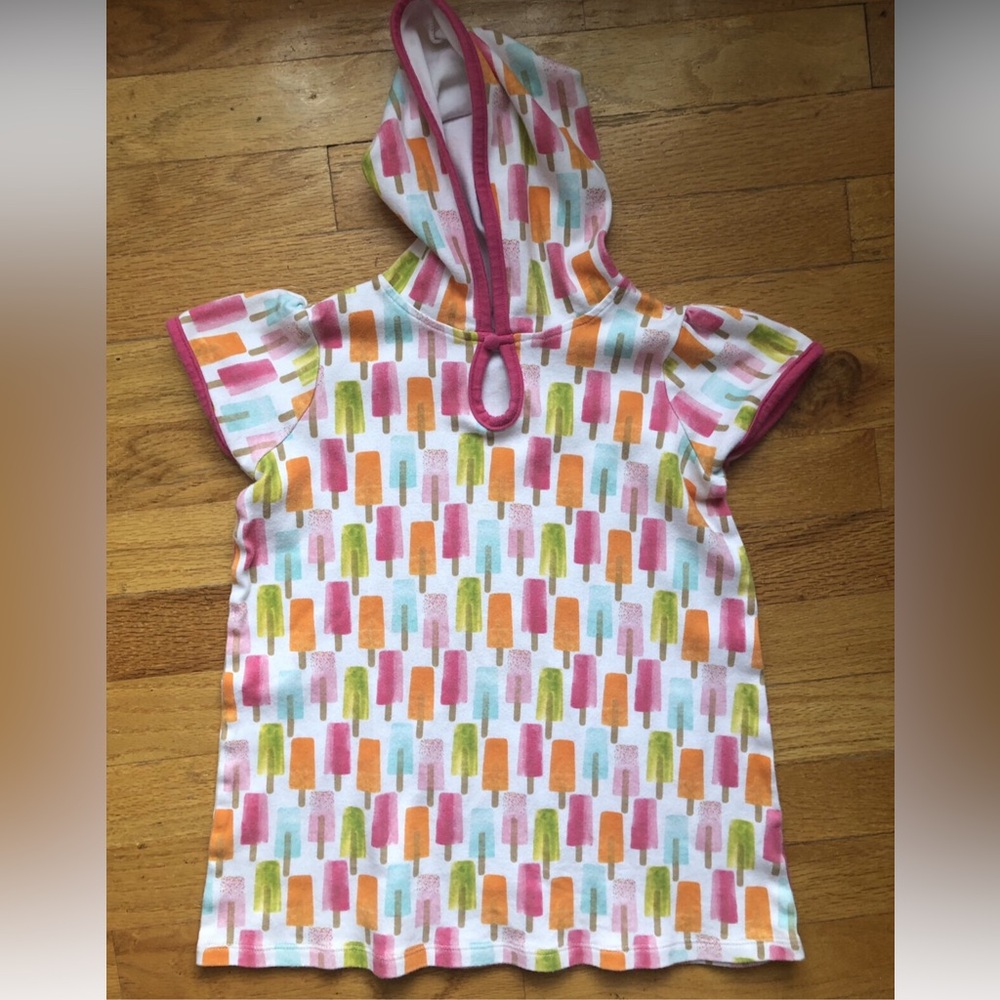 Mud pie 4-5 Popsicle Hooded Swim Cover